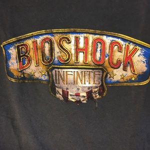 T - shirt Bioshock game logo